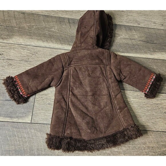 Nannette Kids Coat Winter Faux Fur 12 Months 90s Y2K - Picture 10 of 12